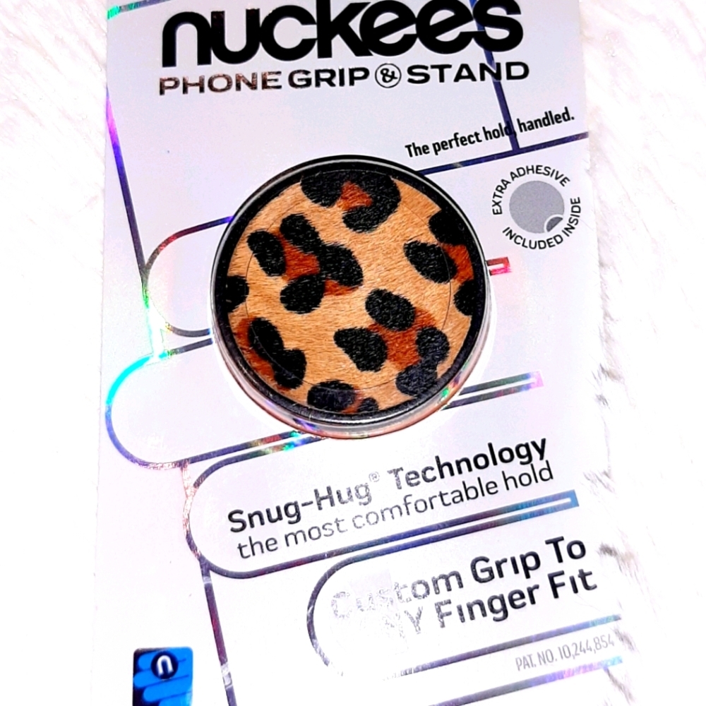 3 for $18🥳Nuckees animal print phone grip n stand